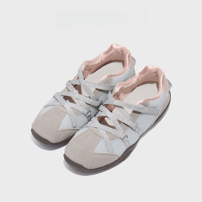 Ballet Style Casual Training Shoes Women's 2025 Spring New French Style Chanel Style Fashionable Retro All-match Sports Shoes