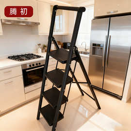 德国KOLLLINK家用折叠梯子折叠梯碳钢小型人字梯家用室内人字梯