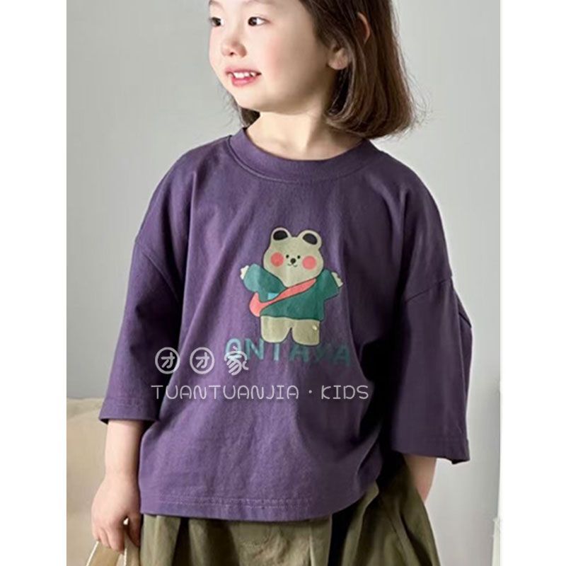 年中クリアランス、男の子と女の子向けの高コストパフォーマンスTシャツ、夏用子供用半袖コットン（返品不可//レビューなし1|undefined