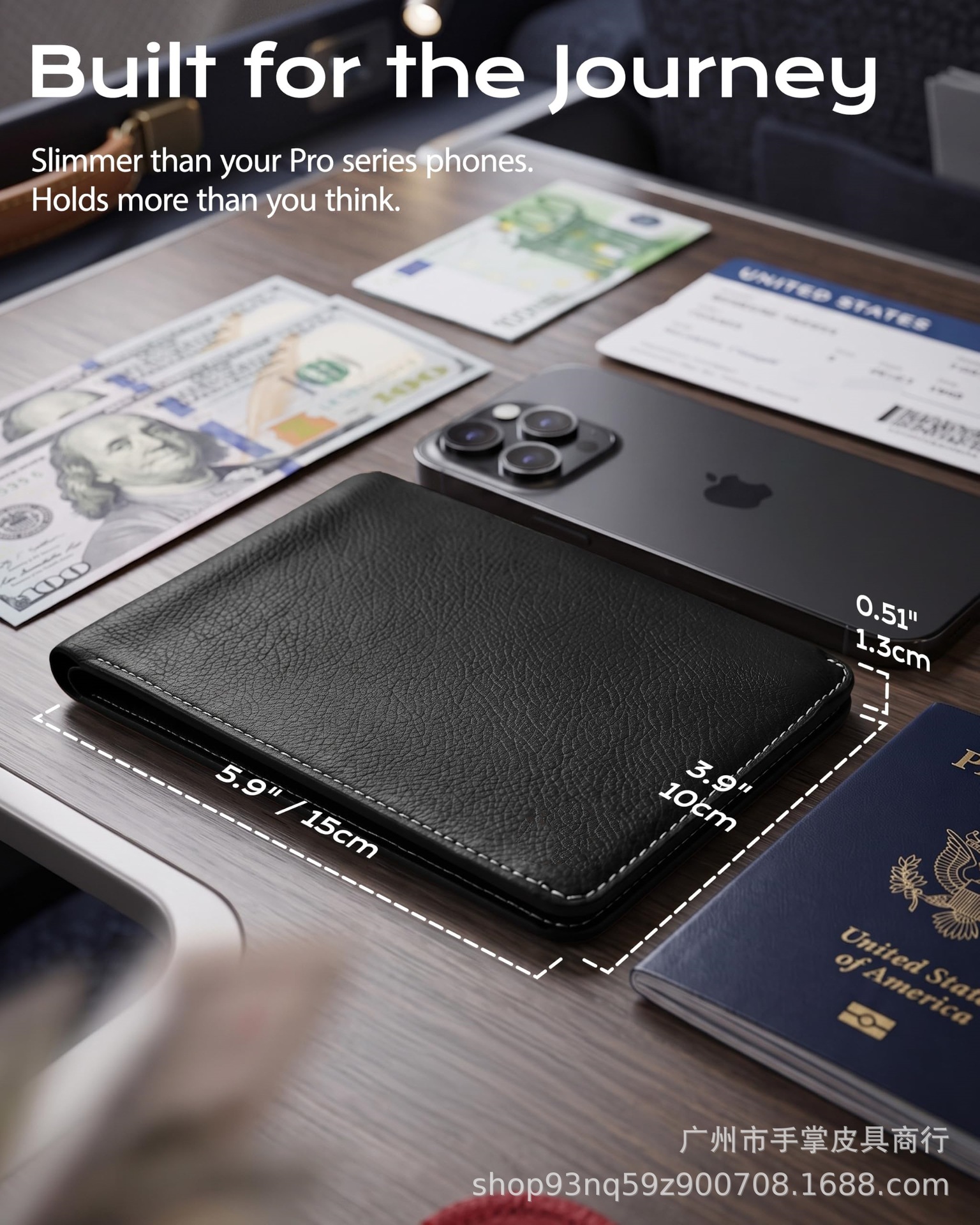 Reisepass-Tasche Reise Airtag-Ortung multifunktional