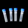 superior quality Frozen pipes 1.5ml Flat bottom Vials Screw Plastic Centrifuge tube sample 500 branch/package