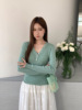 26ye009 lake green long-sleeved outerwear