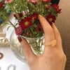 Brand acrylic resin, retro matte ring, South Korea, internet celebrity