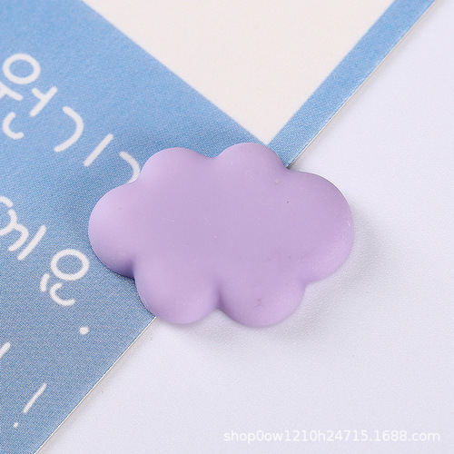 New Resin Angele Cloud Seven Color Cloud Resin Accessories DIY Cream Phone Case Cloud Accessories