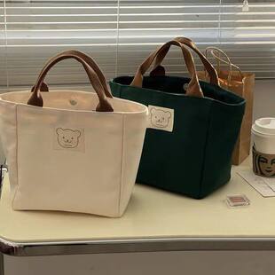 Japanese universal lunch box bag, linen bag for mother and baby, increased thickness