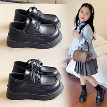 男童皮鞋儿童黑色英伦小学生春秋四季新款演出表演鞋女童中大童潮