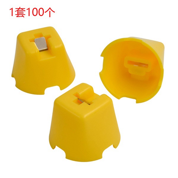 100个瓷砖找平器调平器 压平底座卡扣 调平系统帽