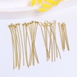 14K包金九字针 T字针 球针 diy手工串珠针饰品配件材料保色材料厂