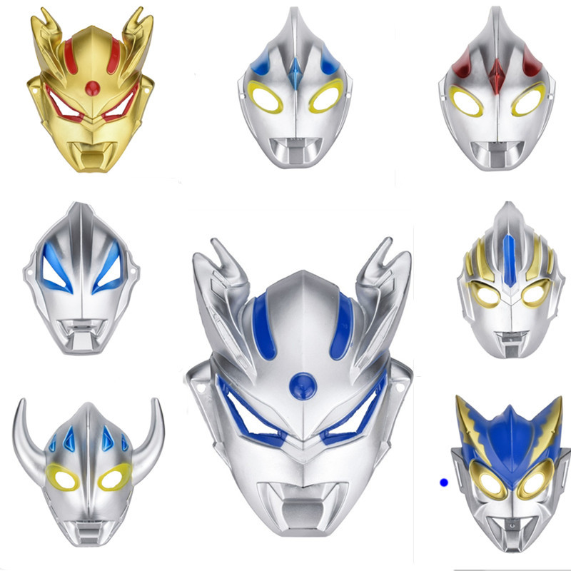 빛없이 혼합 된 울트라 맨 마스크