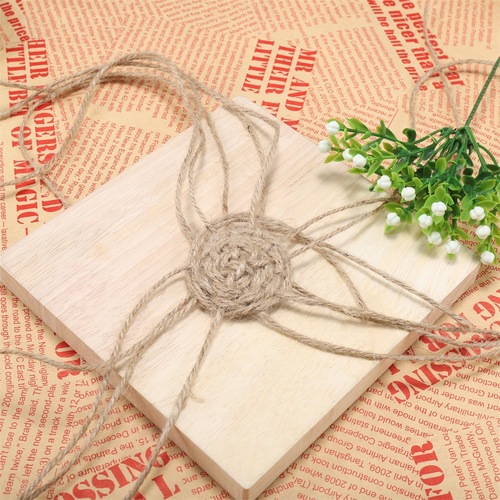 DIY beading materials 1-2mm fine hemp rope braided hemp rope garden decoration cross-border supply bundling rope