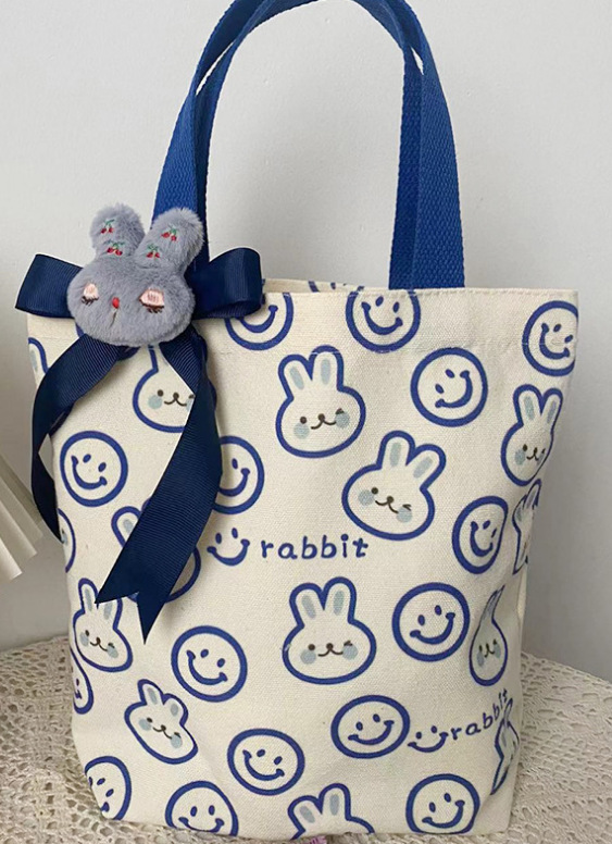 蓝色兔袋(含挂件)