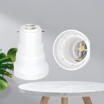 厂家直销转换灯头/灯座 新款B22转E27 LED 灯具配件