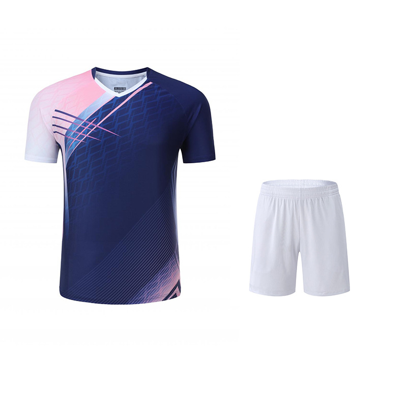 Royal blue + white shorts