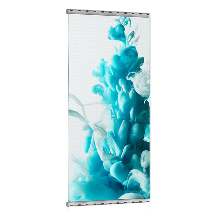 Smart LED Photoelectric Glass Screen Guardrail Display HD Display Transparent LED Screen