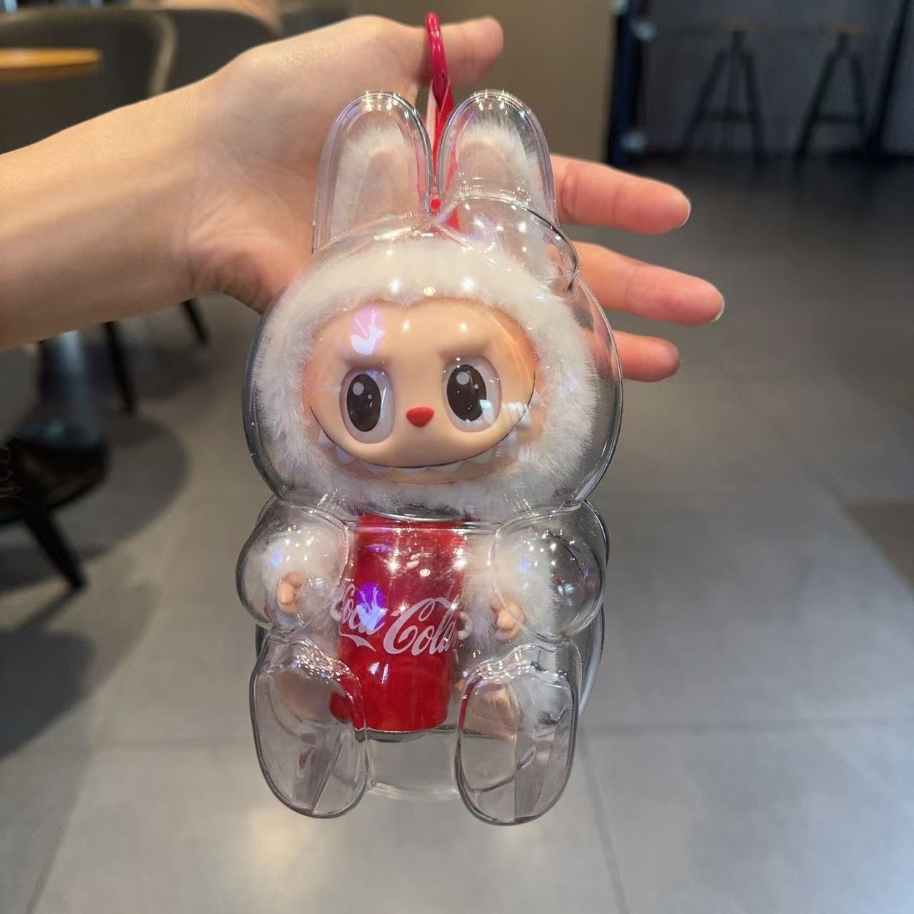 labubu3.0 保護ケース 高透明カバー labubu 高品質保護ケースカバー 防塵ケース ベビー服アクセサリー