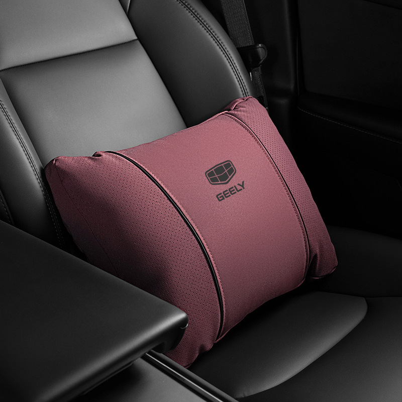 吉利ヘッドレストと腰クッションに適しています Xingyue L Emgrand L Binrui Vision Booyou 車のネックピローと車の腰サポート|undefined