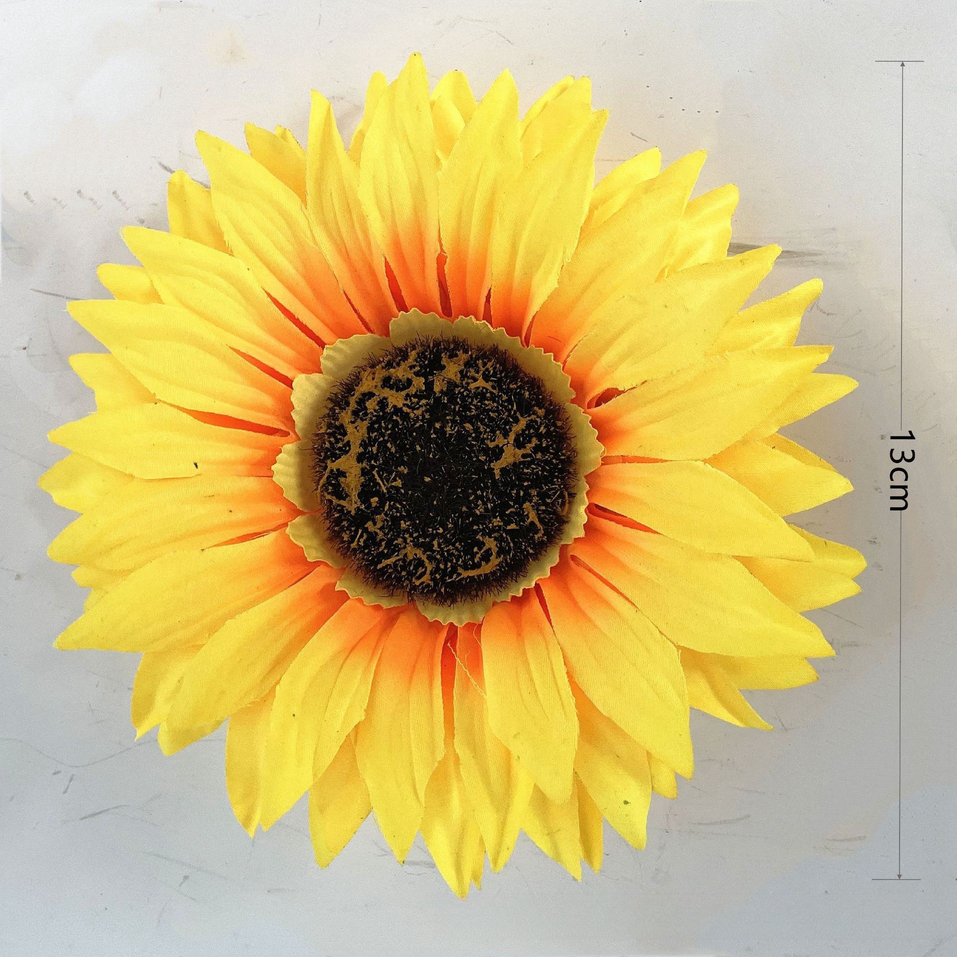 Especial transfronterizo para la producción de coronas de flores de sol pequeñas, pulsera de boda, suministro de cabeza de girasol de simulación de girasol