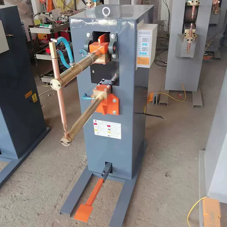 工业用脚踏式点焊机厂家批发 交流电高周波低功耗电阻小型点焊机