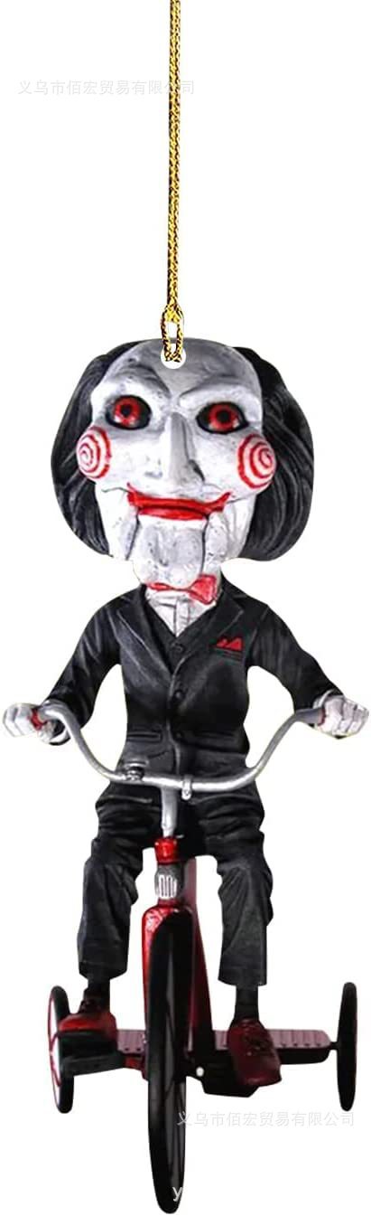 Nuevo árbol de Navidad colgante de terror colgante de automóvil plano decoración personajes de Halloween regalos colgante zombie horror image 15