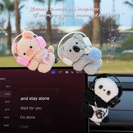 座垫、座套;头枕;车用纸巾盒