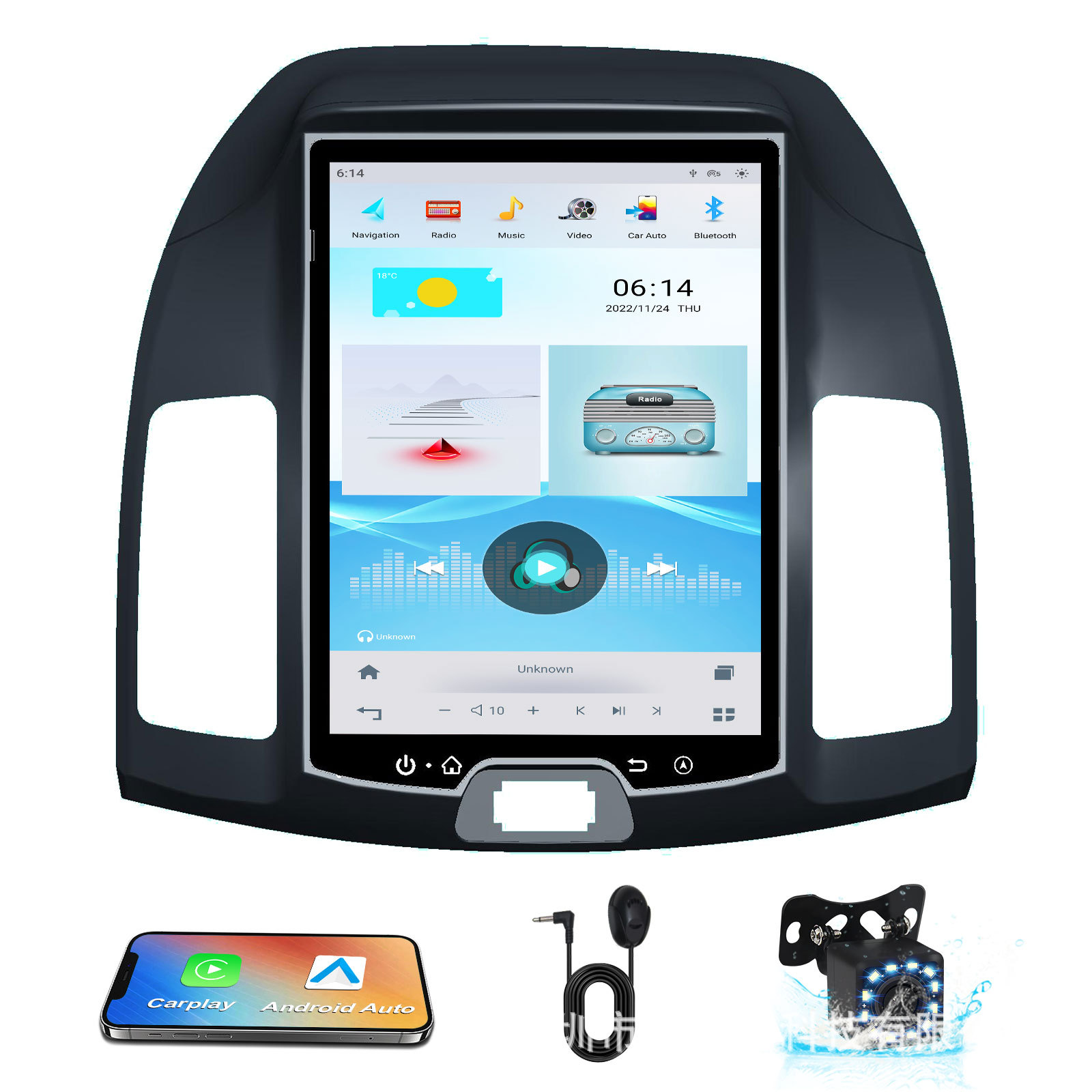 Car Smart Navigation Android GPS for Elantra 2012