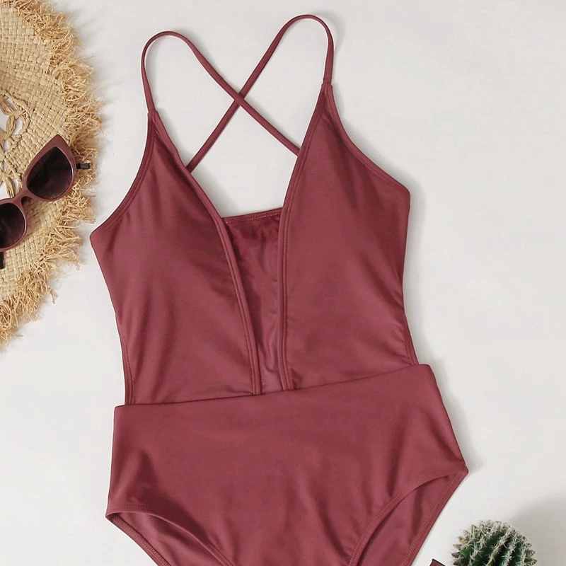 Design quick dry swimwear for swimming, lifting effect, backless