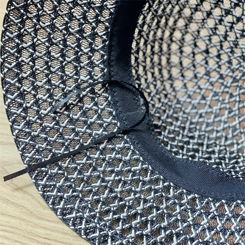 Neuer Wasser-Diamant-Buchstabe-Wassereimer-Fischerhut Strohhut Frühlings- und Sommerausflüge für Kinder Sonnenschirm Japanisches Netz Rot Schwarz Topfhut Flut_voghion.com