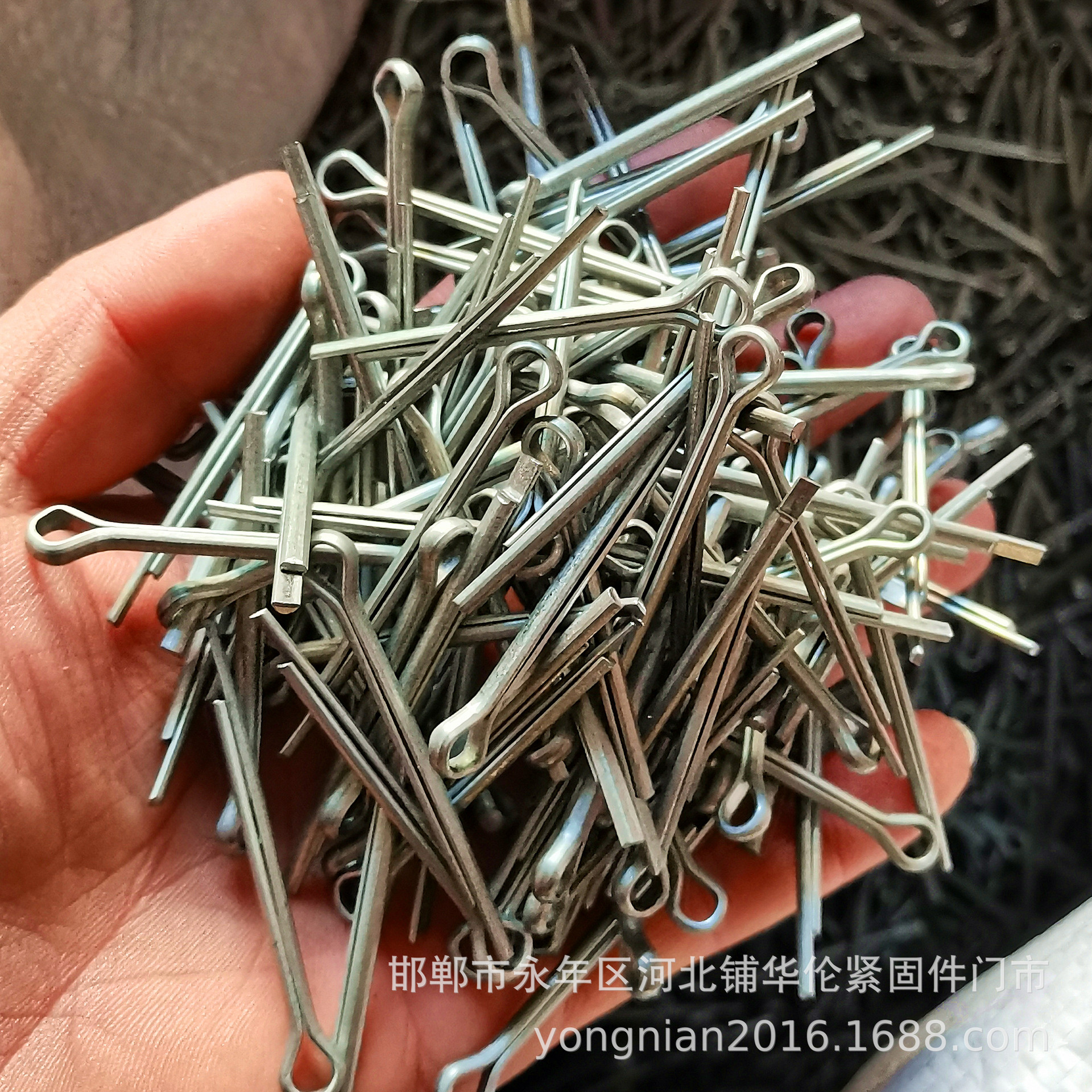 厂家供应 GB91镀锌开口销 发夹形销 U字型插销/穿销