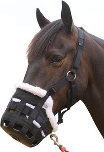 Horse Muzzle, Dog Mask, Muzzle, Anti-Biting, Anti-Eating, Horse Headgear, Horse Equipment, Equestrian Supplies, Headgear