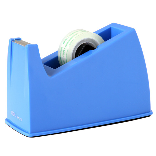 Deli 810 tape cutter tape holder (suitable for tapes less than 18mm) blue/grey office
