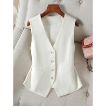 Y 86167 Linen V-neck Vest Set ���� V �I�R���׿羳��