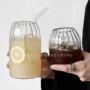 大容量家用竖条纹耐高温水杯