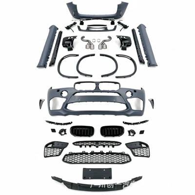 bumper assembly, side skirts, M Sport – Big Surrounded - x5m-front-and-rear-side-complete-set