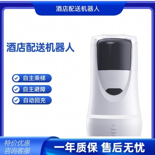 Commercial Intelligent Hotel Delivery Robot with Autonomous Navigation and Elevator Hotel Room Voice Delivery Robot