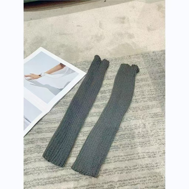 Lolita袜针织堆堆袜套加长jk小腿袜修饰腿型袜子女腿套显瘦遮腿型|undefined