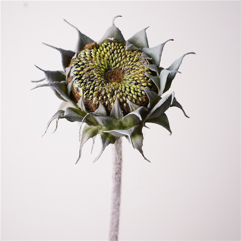Single Soft Rubber Sunflower Artificial Flower Space Floral Design Wedding Art Flower Arrangement Flower Material Wholesale Single Soft Rubber Sunflower Artificial Flower Space Floral Design Wedding Art Flower Arrangement Flower Material Wholesale