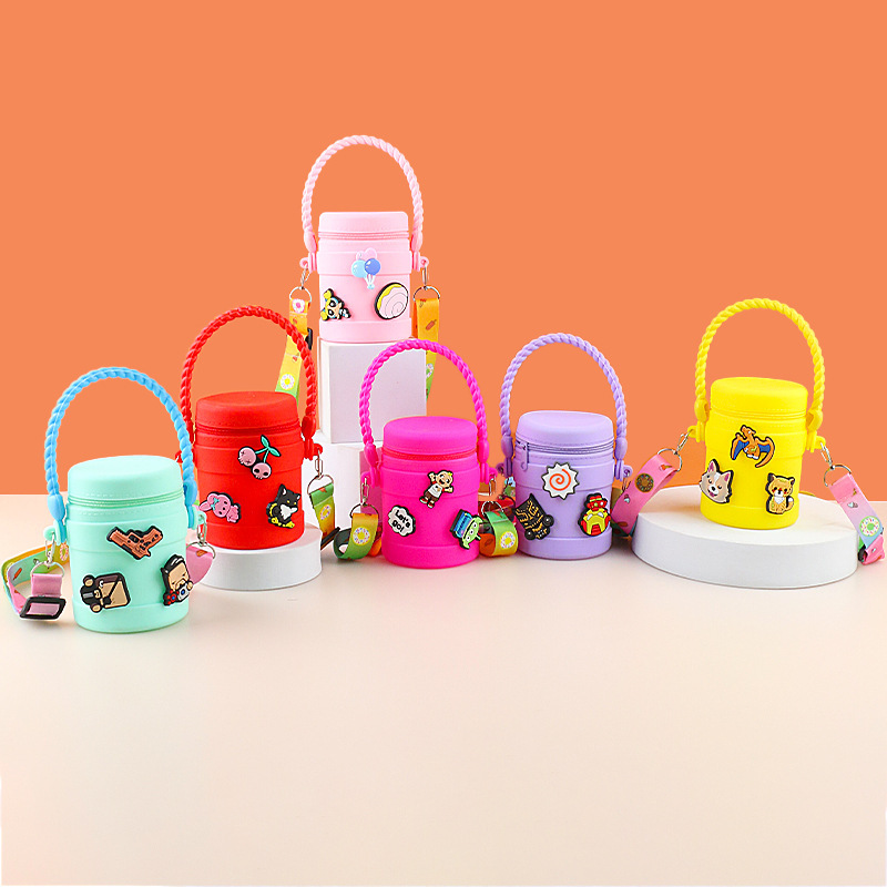 Silicone Coin Purse Children's Bag Cartoon Cute Keychain Pendant Hard Coin Coin Coin Data Cable Headphone Storage Silicone Coin Purse Children's Bag Cartoon Cute Keychain Pendant Hard Coin Coin Coin Data Cable Headphone Storage