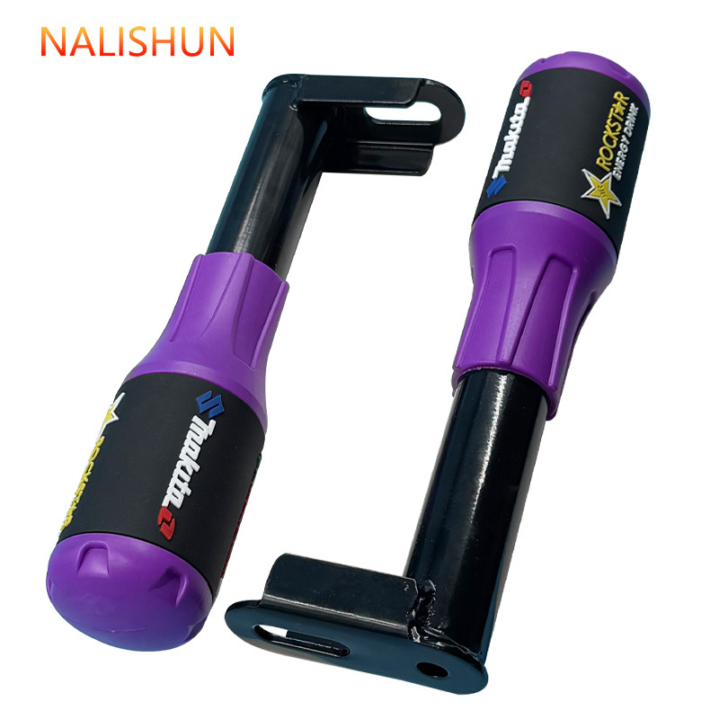 Accesorios de modificación de goma anticaída metálica para motocicletas, varilla anticaída para automóviles deportivos, varilla anticaída para uso general