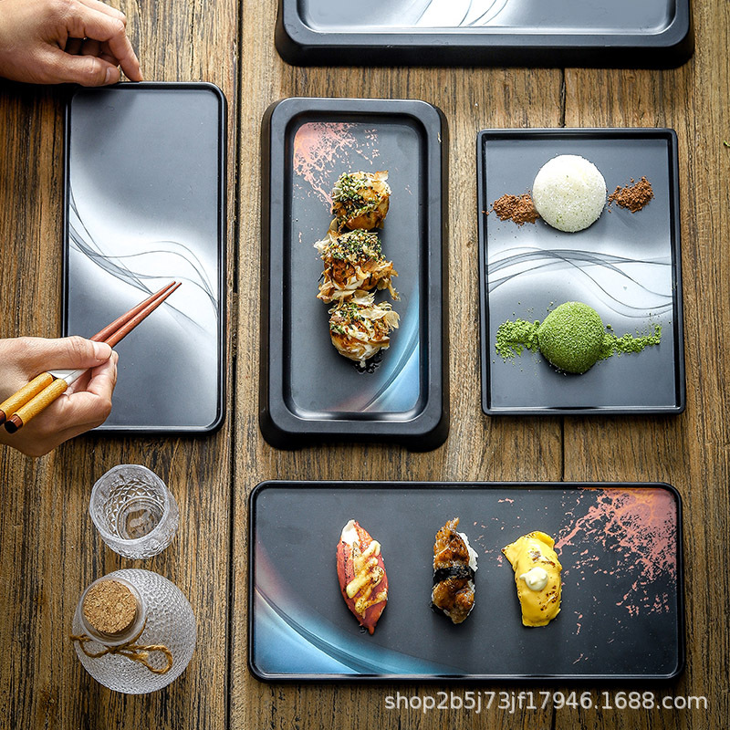 Bantamine imitation porcelain tableware Chinese food creative…