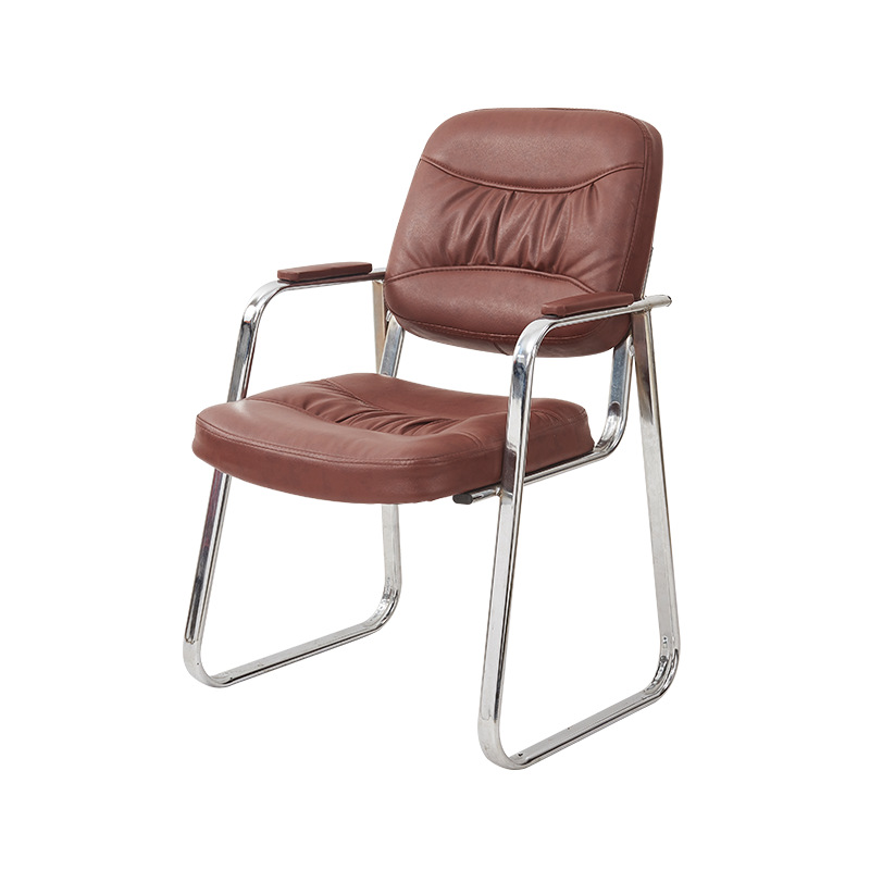 Silla de oficina de cuero moderno – silla de reuniones ergonómica y cómoda al por mayor