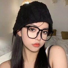 超軽量TR90ブルーレイ防止メガネ女性韓国風ファッションメガネフレーム