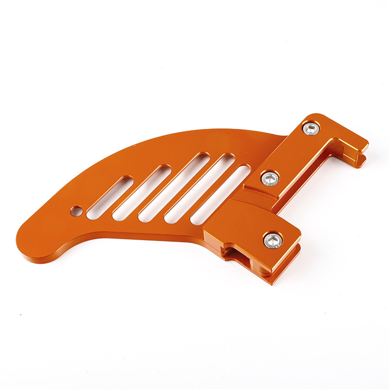 Suitable for Ktm Kevi Hengjian Z300 S5 Motorcycle Rear Brake Disc Protection Cover Anti-Fall Aluminum Alloy