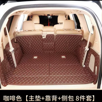 by 5/7-seat domineering 2700 – Trunk Mat - seven-seats-all-inclusive-brown-8-pieces-default-items