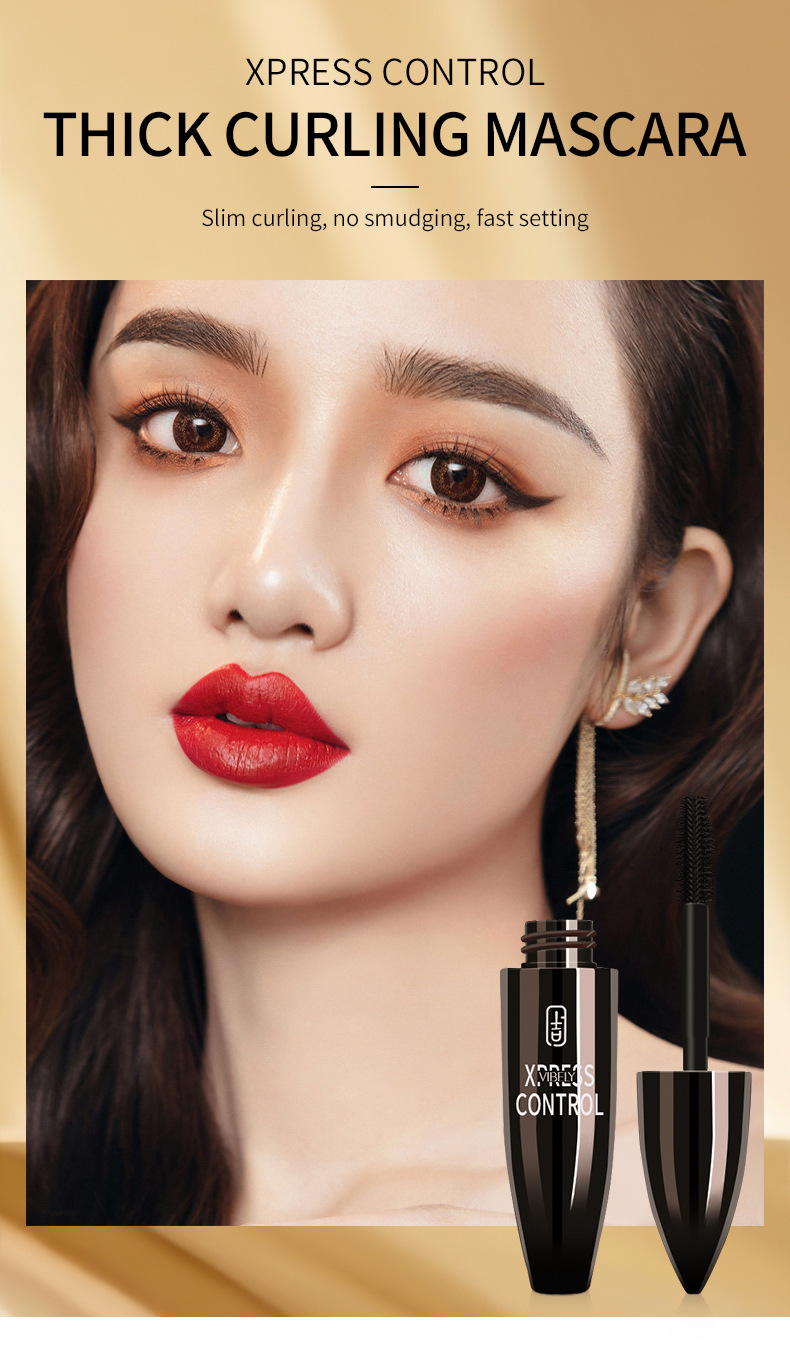 vibely Thick and Long Cross-border Hair Cream, Waterproof, sweat-proof, non-smudging, curling, Big eyes and eyelashes, wholesale for export details Picture