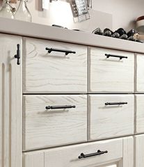 Modern minimalist Nordic wardrobe door golden copper drawer handle black extended American aluminum alloy cabinet handle