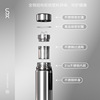 Capacious glass stainless steel suitable for men and women, street sports bottle, tea with glass, cup