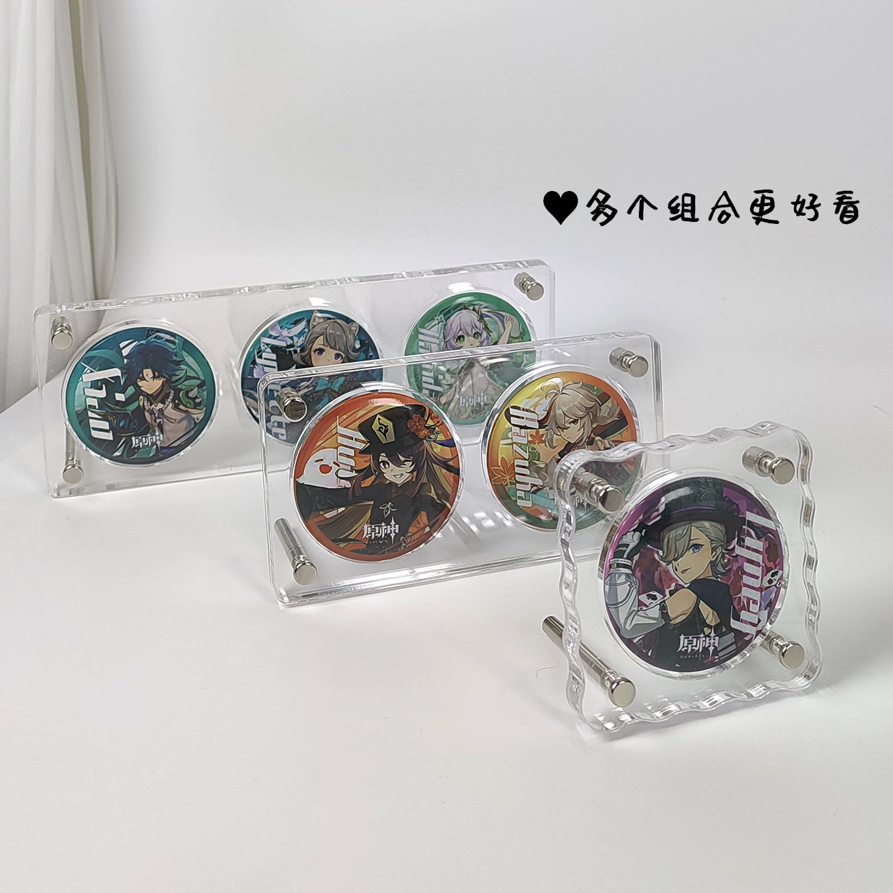 Так что карточка кирпич акриловый выставочный стенд, стойка для отображения, стойка для хранения окружающего значка, стойка для настольных столов