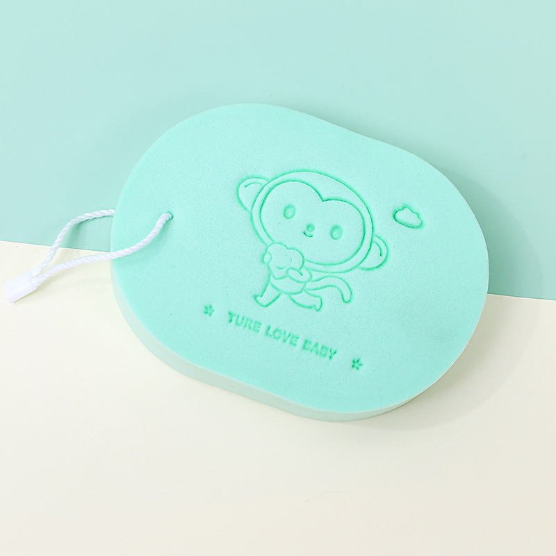 Personalizado de fábrica engrosado 18T limpiador facial limpiador algodón color limpiador aleatorio limpiador limpiador limpiador limpiador limpiador agradable para la piel esponja PVA