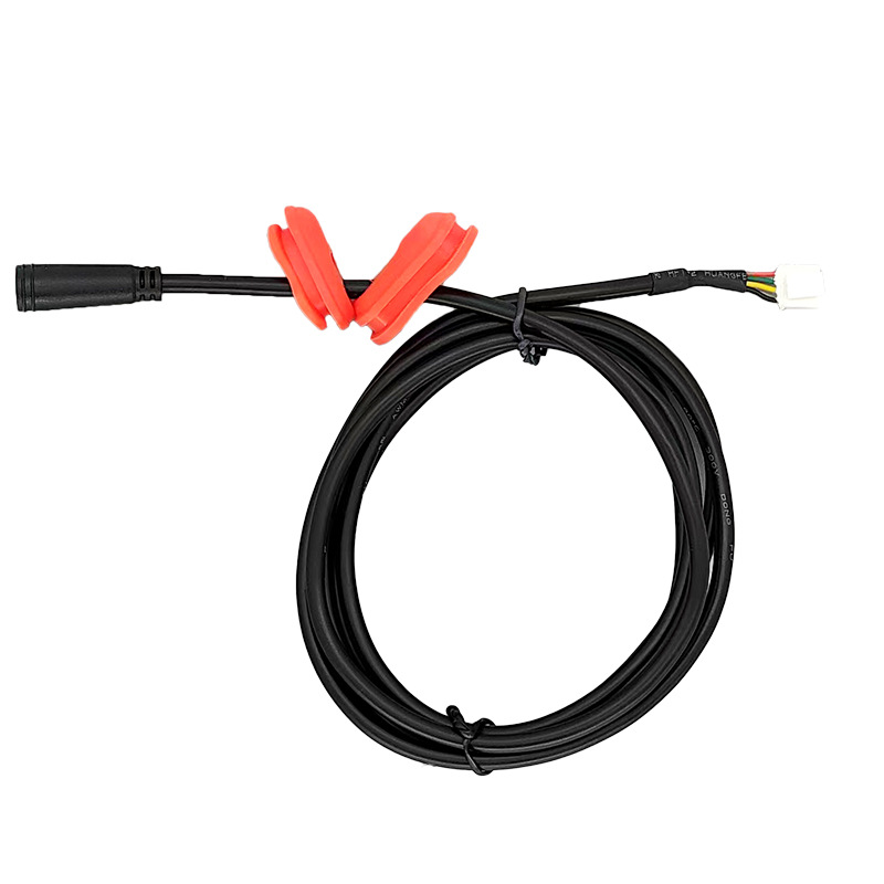 빨간색 실리콘 플러그 + 통신선