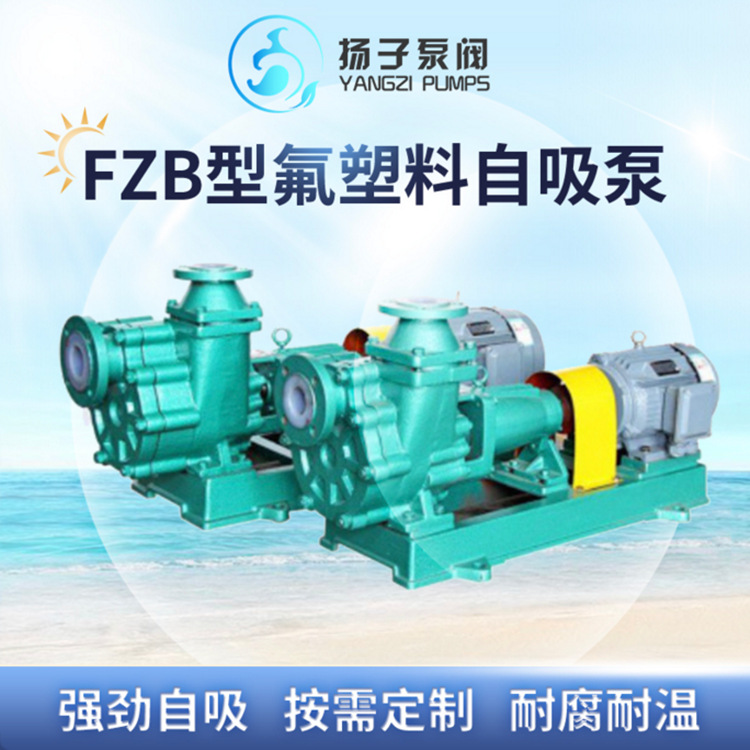 化工离心泵 氟塑料泵 低液位污水提升泵 吸酸泵 FZB型自吸泵